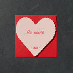 Etc. Letterpress - Be Mine Card