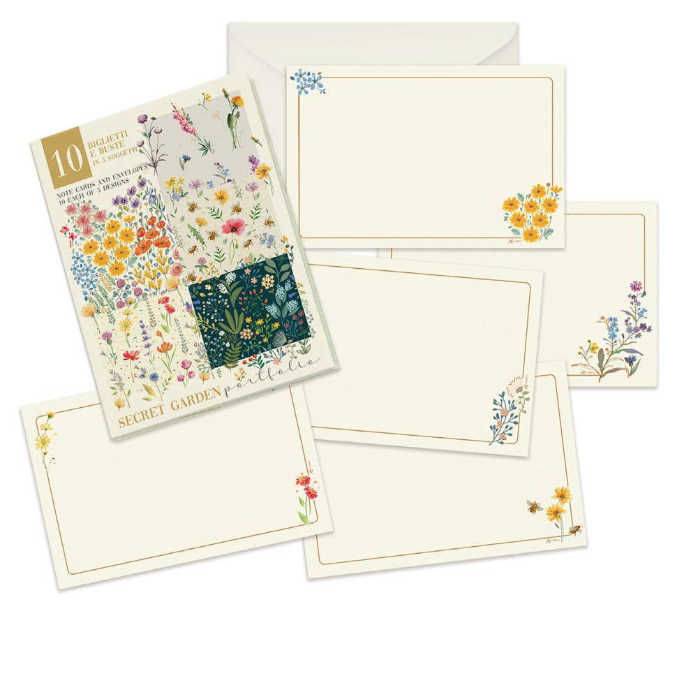 San Lorenzo Design - Portfolio Cards Large Size, Note Cards, Italian Stationery: Air Balloons