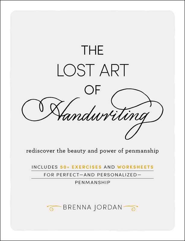 Simon & Schuster - Lost Art of Handwriting by Brenna Jordan