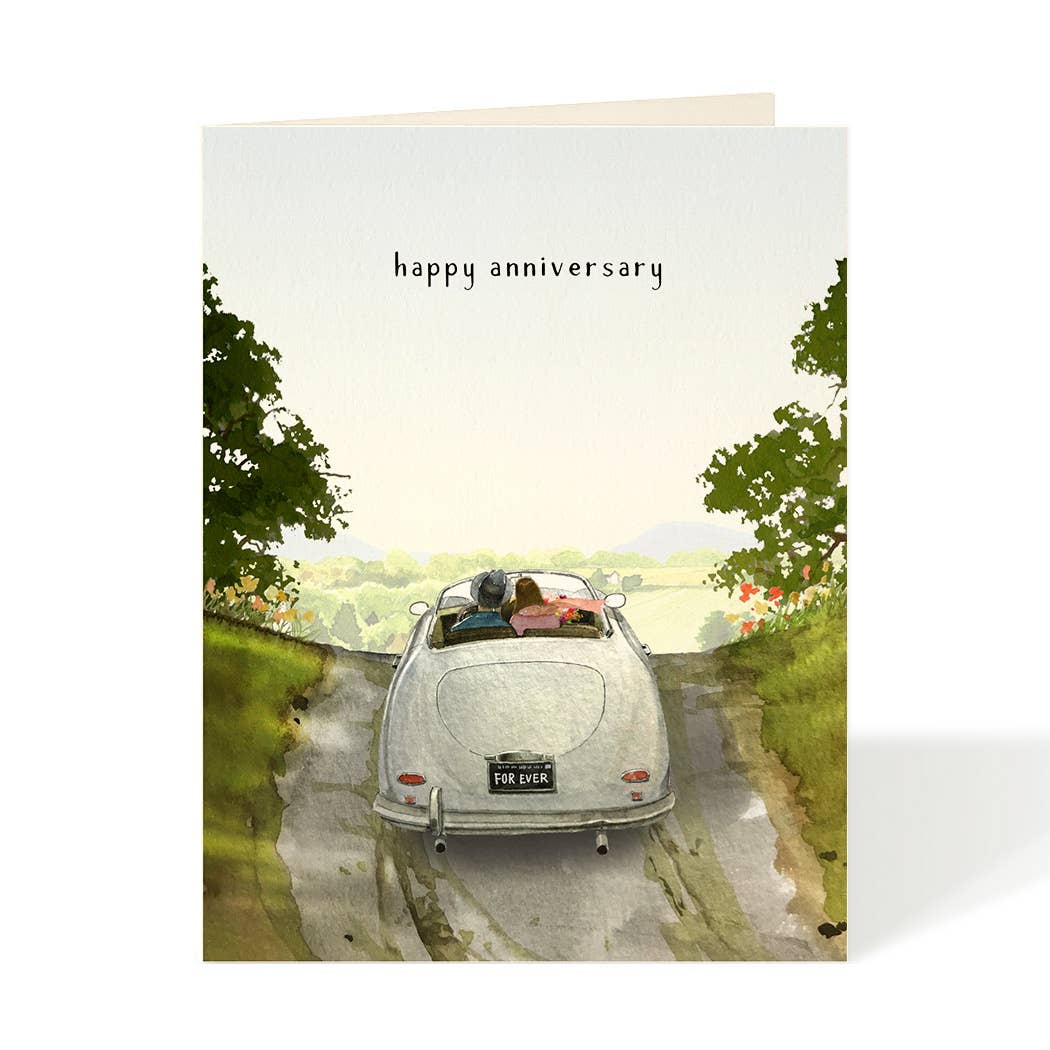 Felix Doolittle - Forever - Anniversary Greeting Card