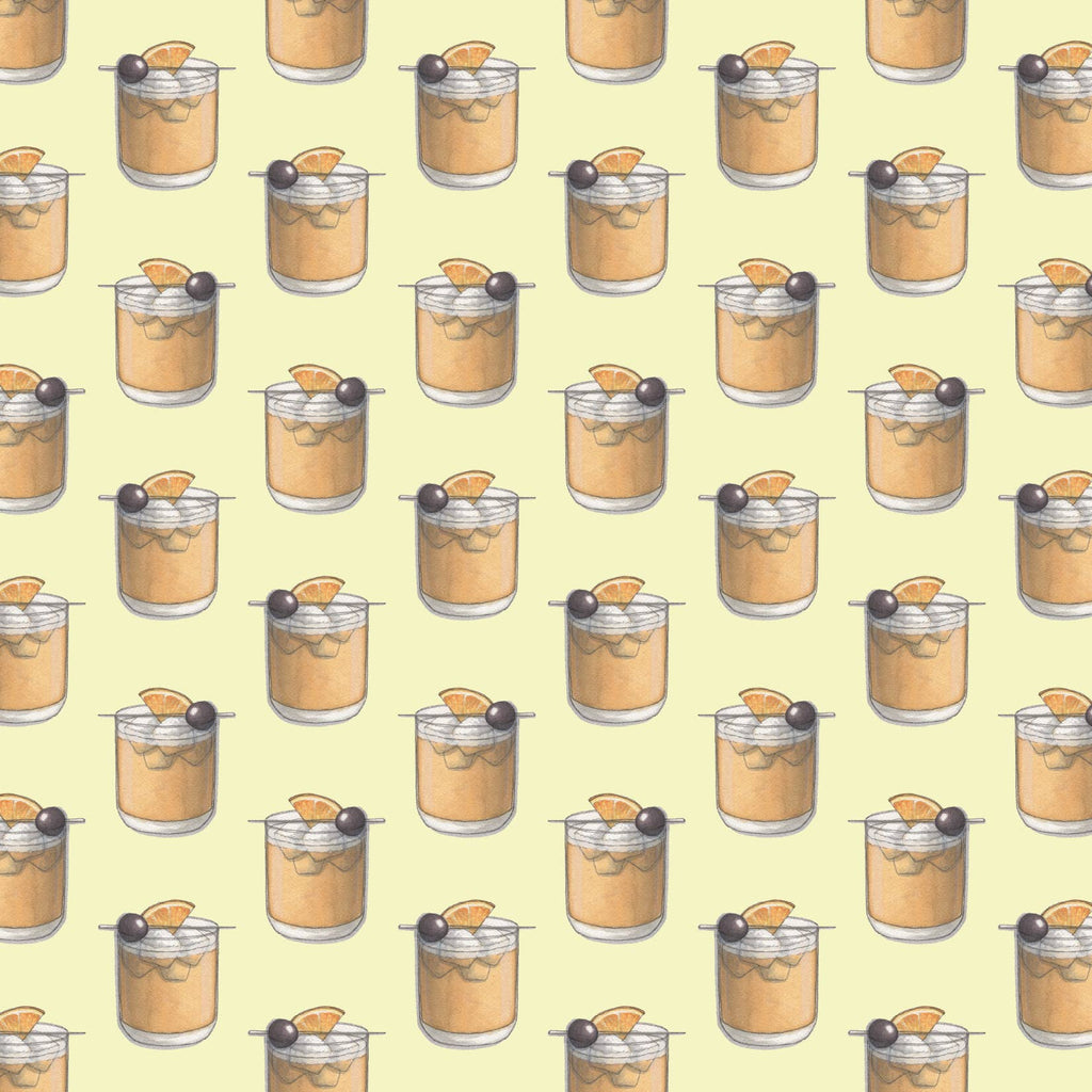 Yeesan Loh - Gift Wrap / Cocktails (Whiskey & Bourbon): Old Fashioned