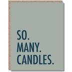 Modern Wit - Birthday Card, So. Many. Candles