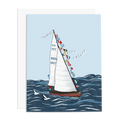Ramus & Co. - Happy Birthday Sailboat Greeting Card