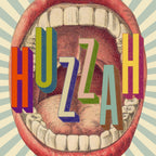 Pictrix Design - "HUZZAH" A6 greeting card