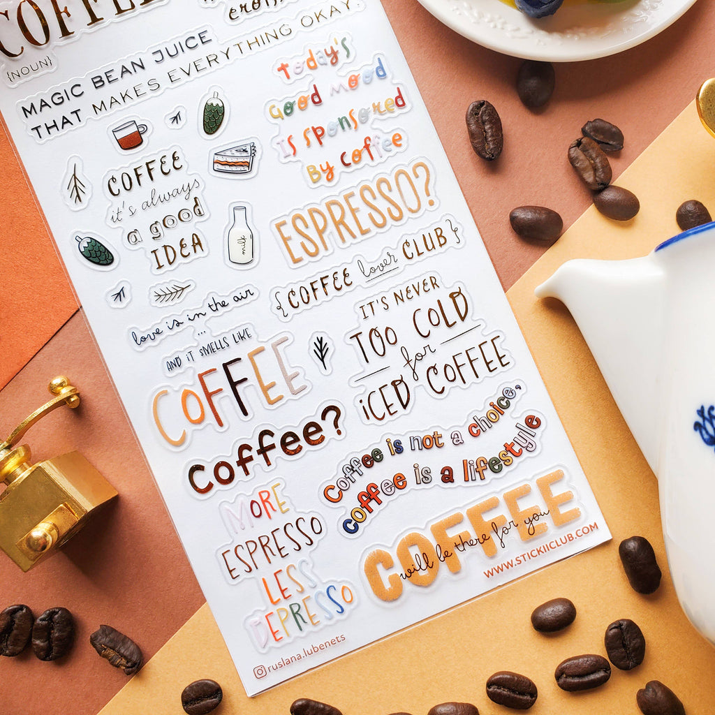 STICKII - Espresso Yourself Sticker Sheet