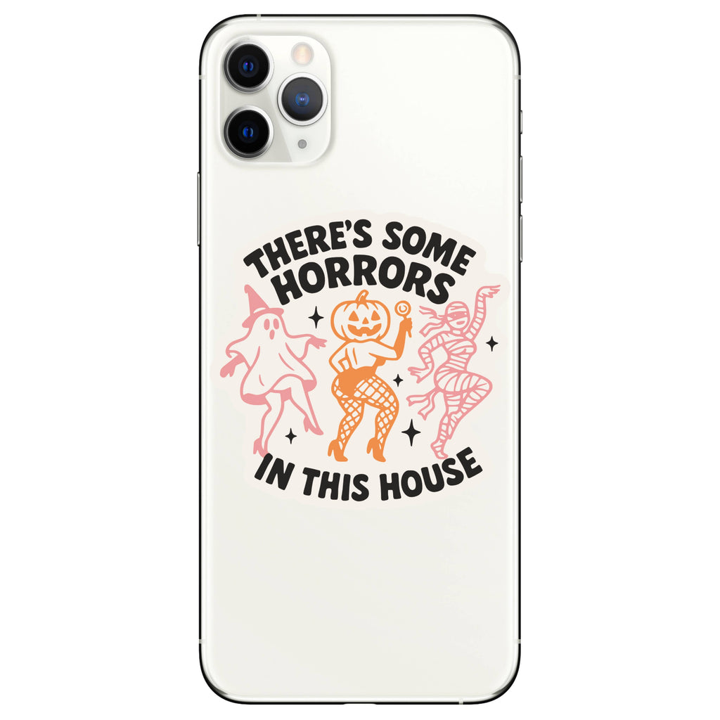 Juju and Moxie - Funny Horror House Halloween High Quality Vinyl Sticker