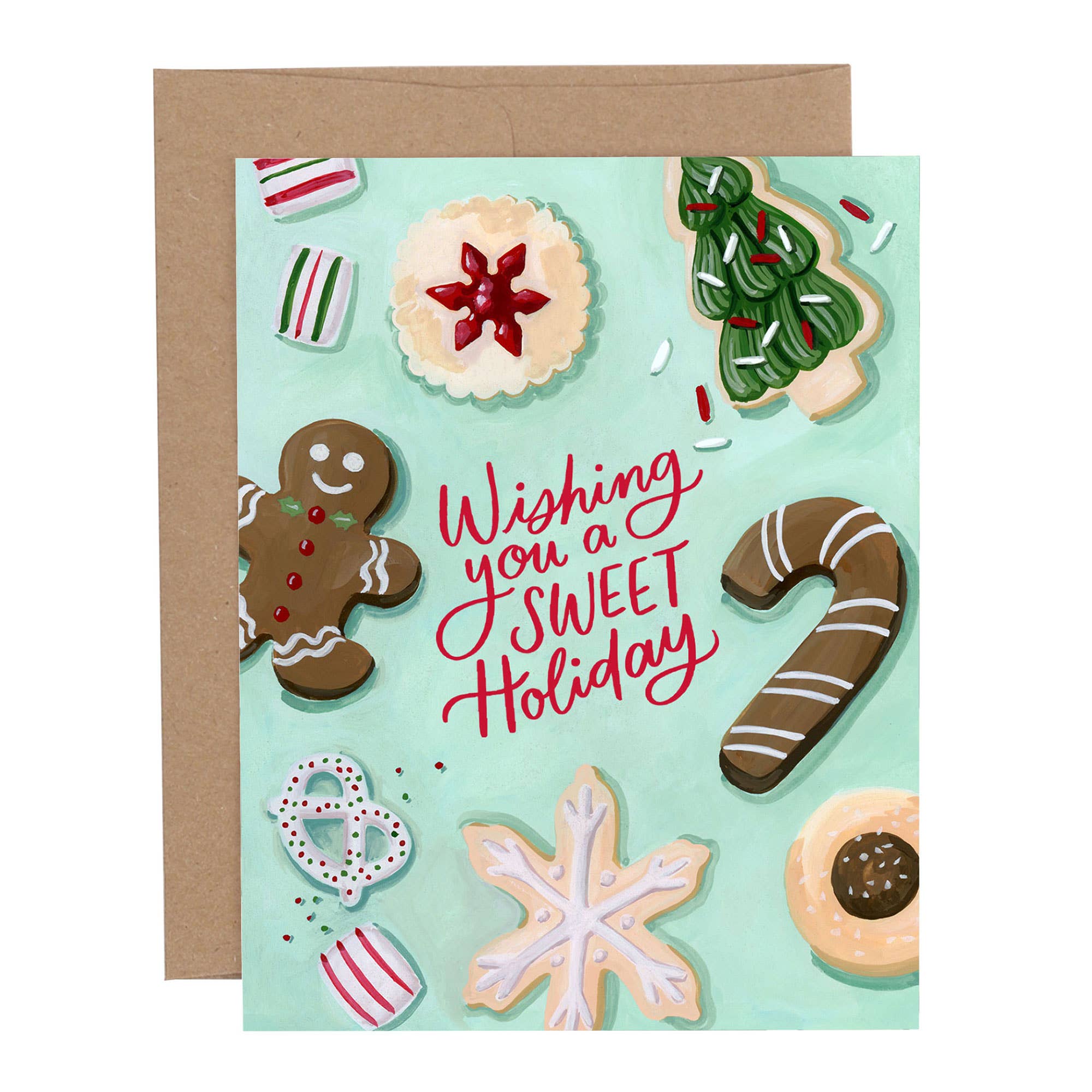 1canoe2 | One Canoe Two Paper Co. - Sweet Holiday Cookies Greeting Card