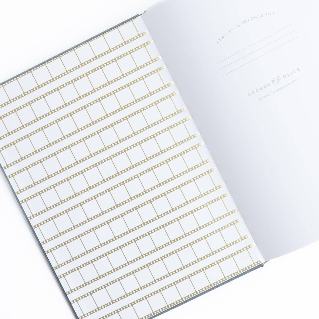 Archer and Olive - Vintage Camera Dot Grid Notebook B5