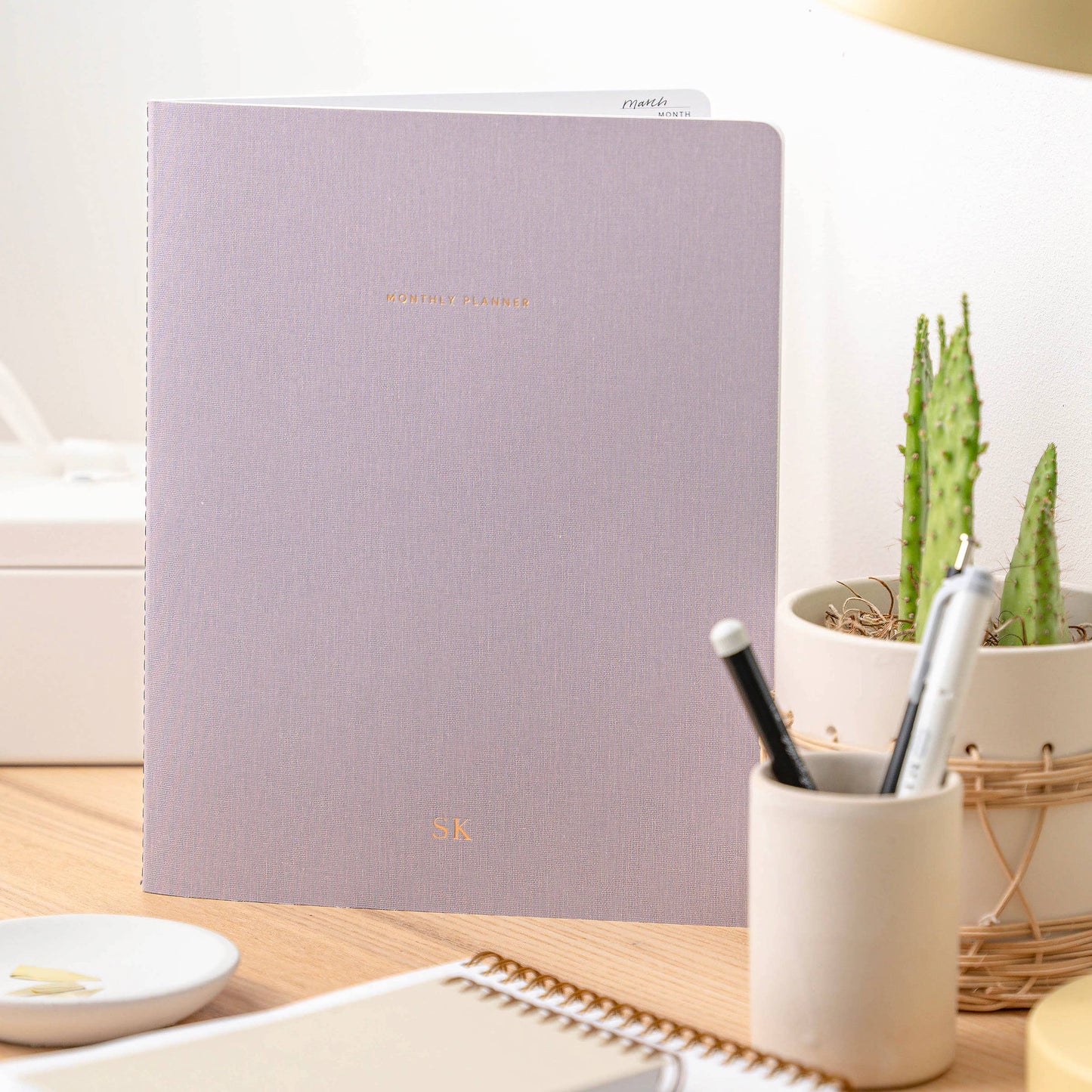 Appointed - Monthly Planner: Lavender Gray