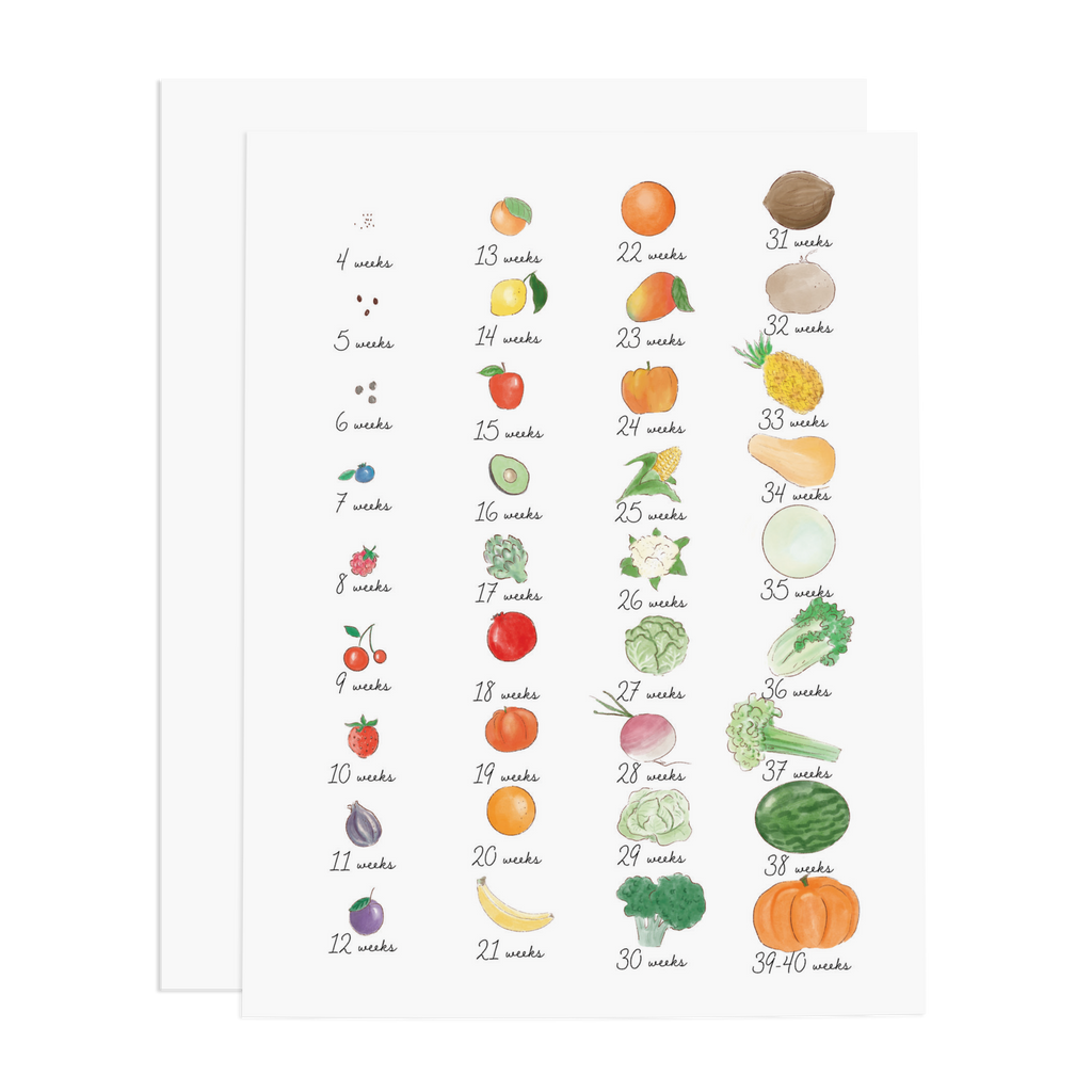 Ramus & Co. - Baby Weekly Growth Greeting Card