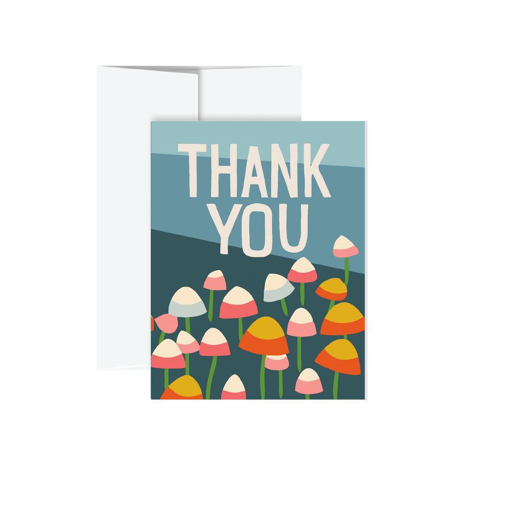 All Very Goods - Greeting Card - Thank You Flowers