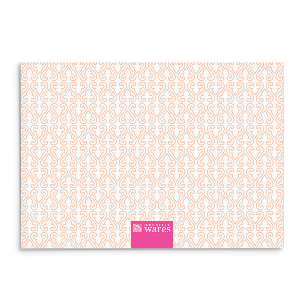 UncommonWares - 10 Flowy Panel Note Cards