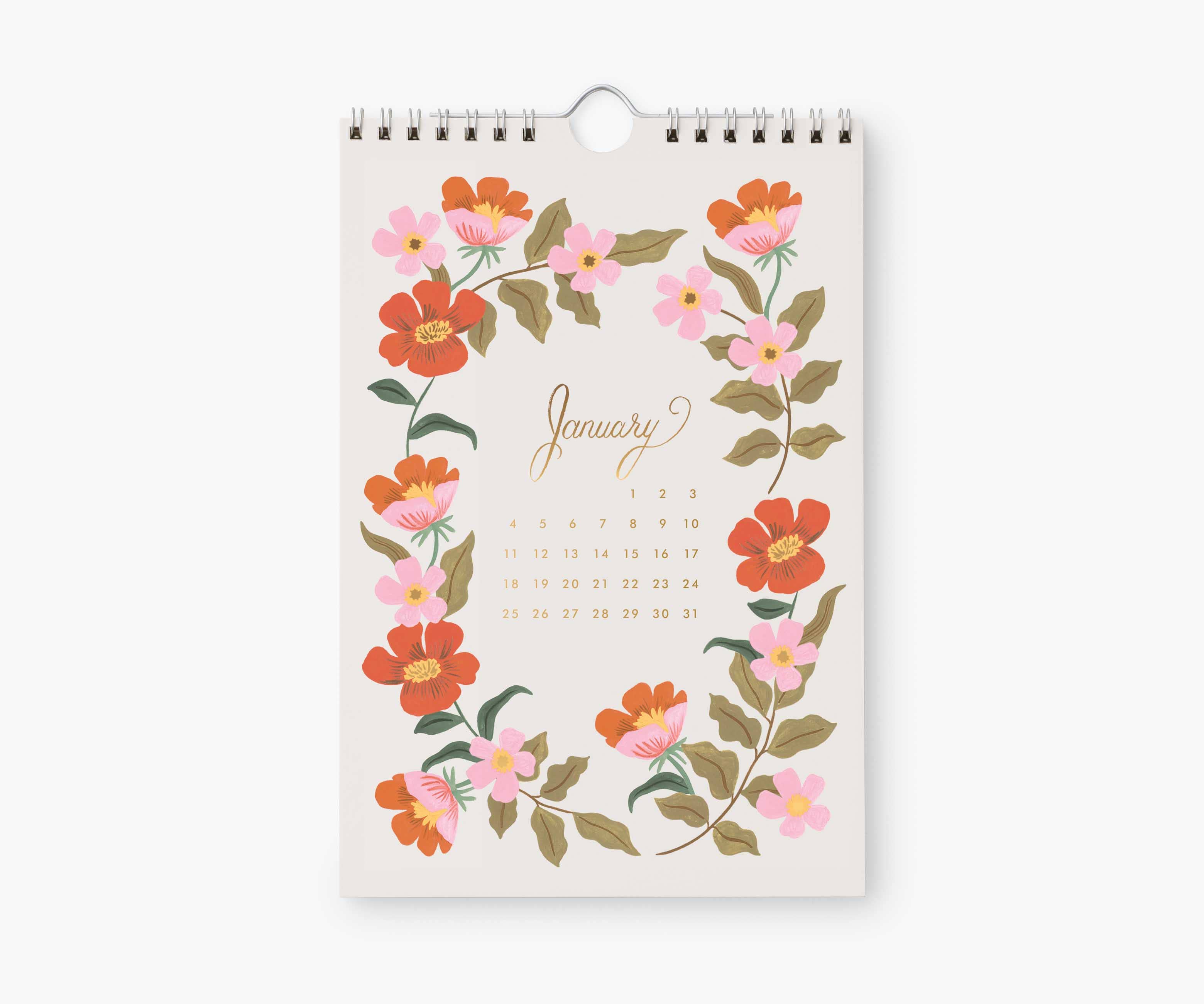 Rifle Paper Co. - 2026 Strawberry Fields Kitchen Calendar (6x9)