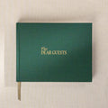 Kunitsa Co - Wedding Guestbook - Blank Sign in Book for special occasions: Evergreen