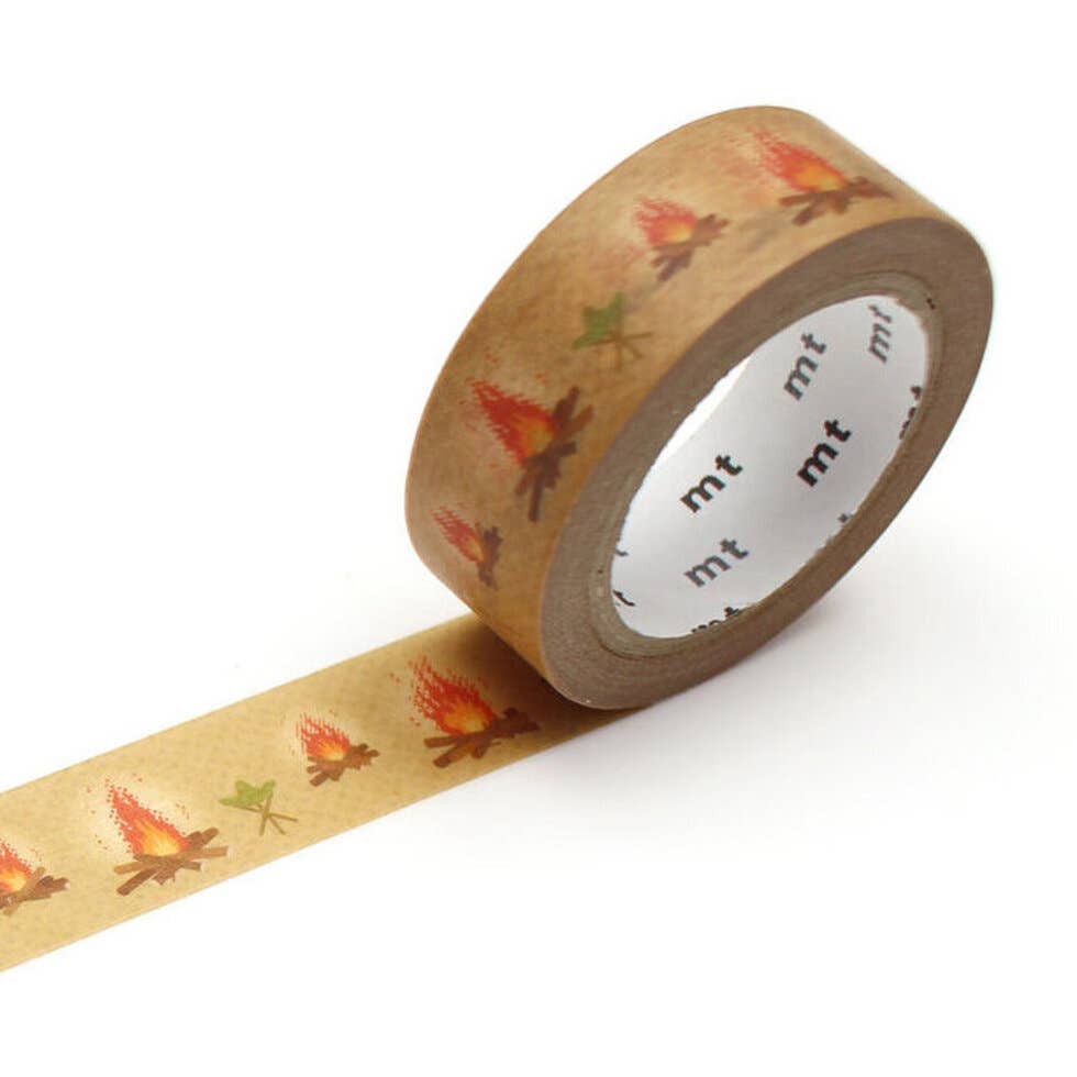 mt masking tape  - 15mm bonfire