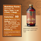 Portland Syrups - Brown Sugar Simple Syrup 12 oz - Mixed Drinks & Coffee Syrup