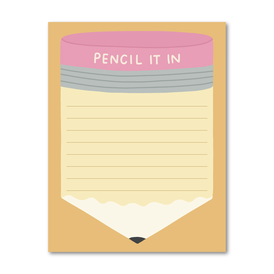 Kyn You Believe It - Pencil It In Lined Notepad