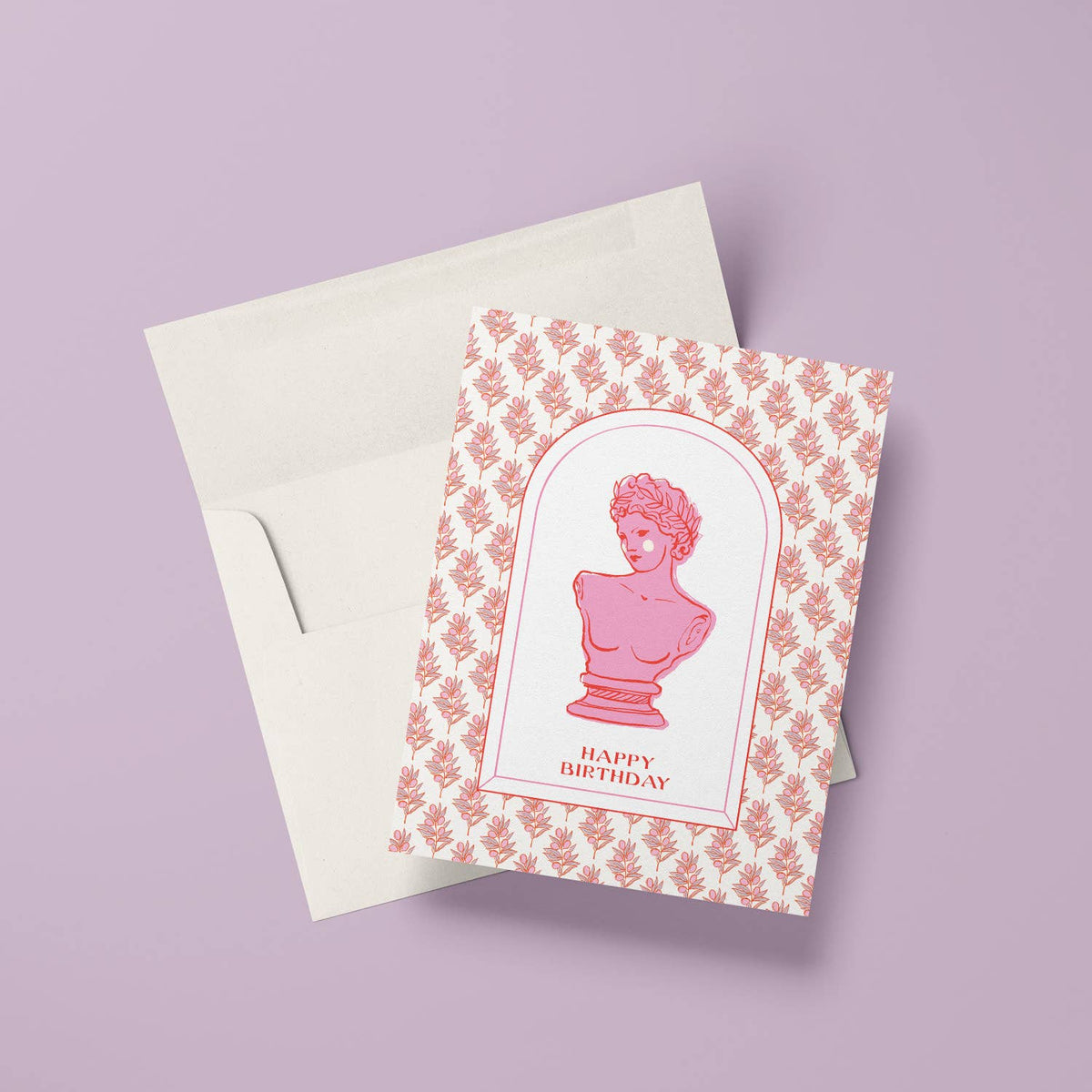 Antiquaria - Grecian Birthday Greeting Card