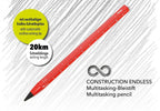 Troika Multi-Tasking Construction Endless Pencil 12.5 Miles: Black