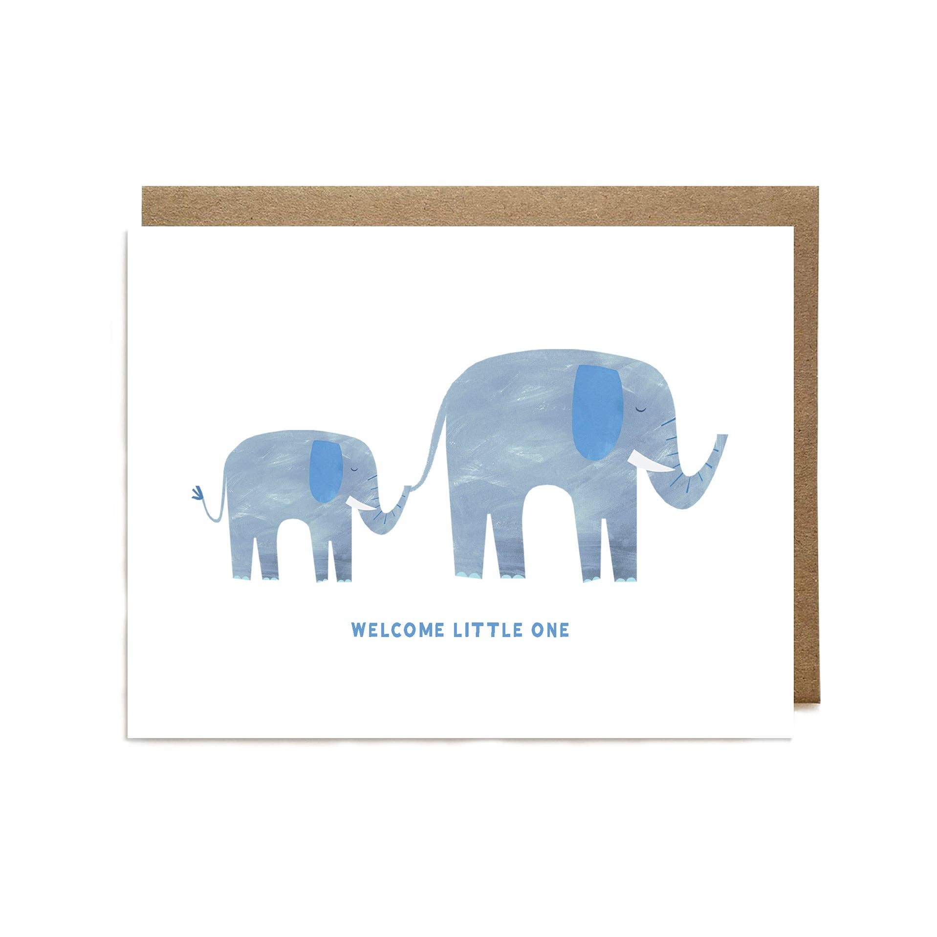 Ula Bloom - Elephant Baby Card