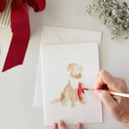 emily lex studio - Festive friends paintable notecard