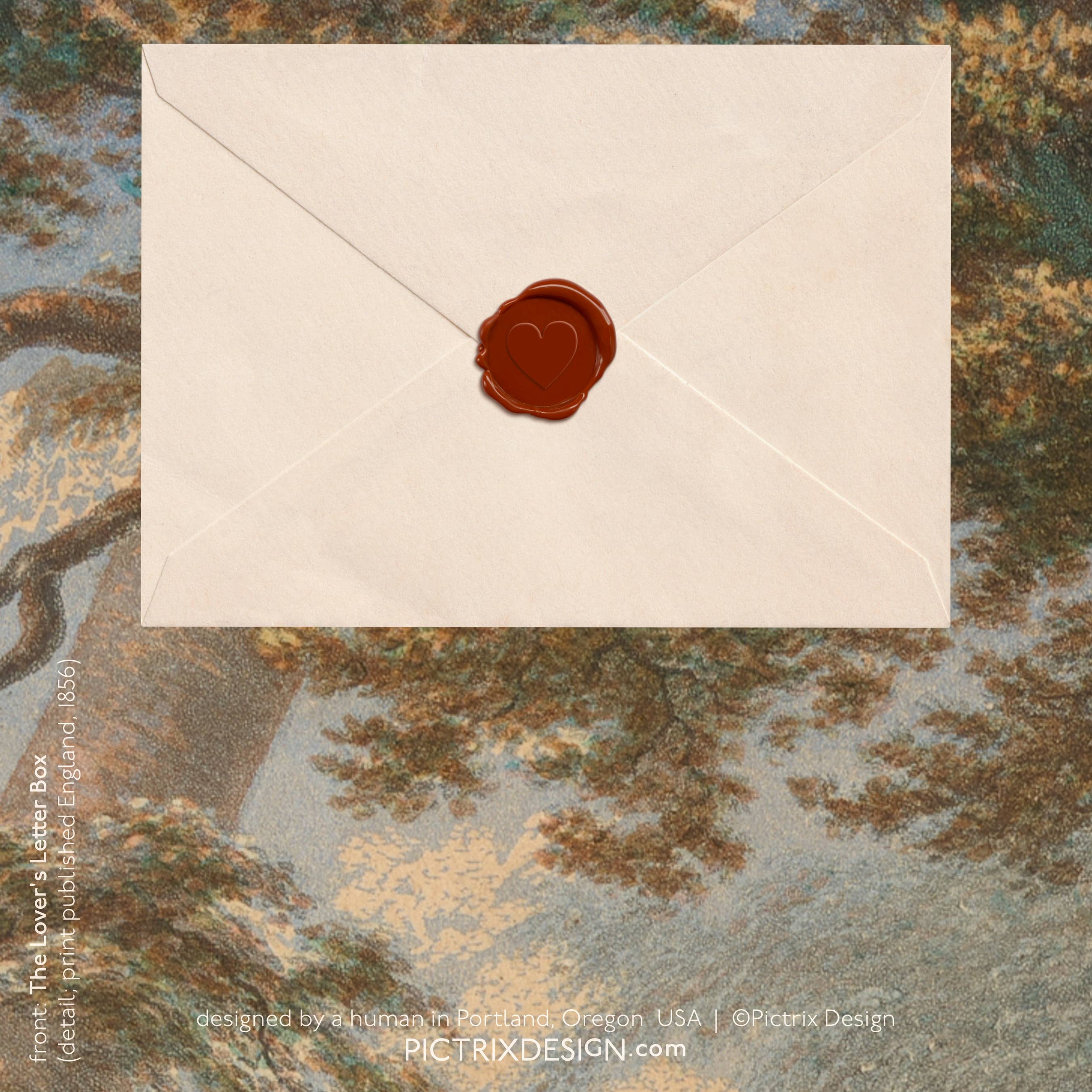 Pictrix Design - "Tree mail" A6 greeting card