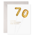 E. Frances Paper - Helium 70 | 70th Birthday Greeting Card