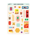 I'll Know It When I See It - Sweets + snacks sticker sheet