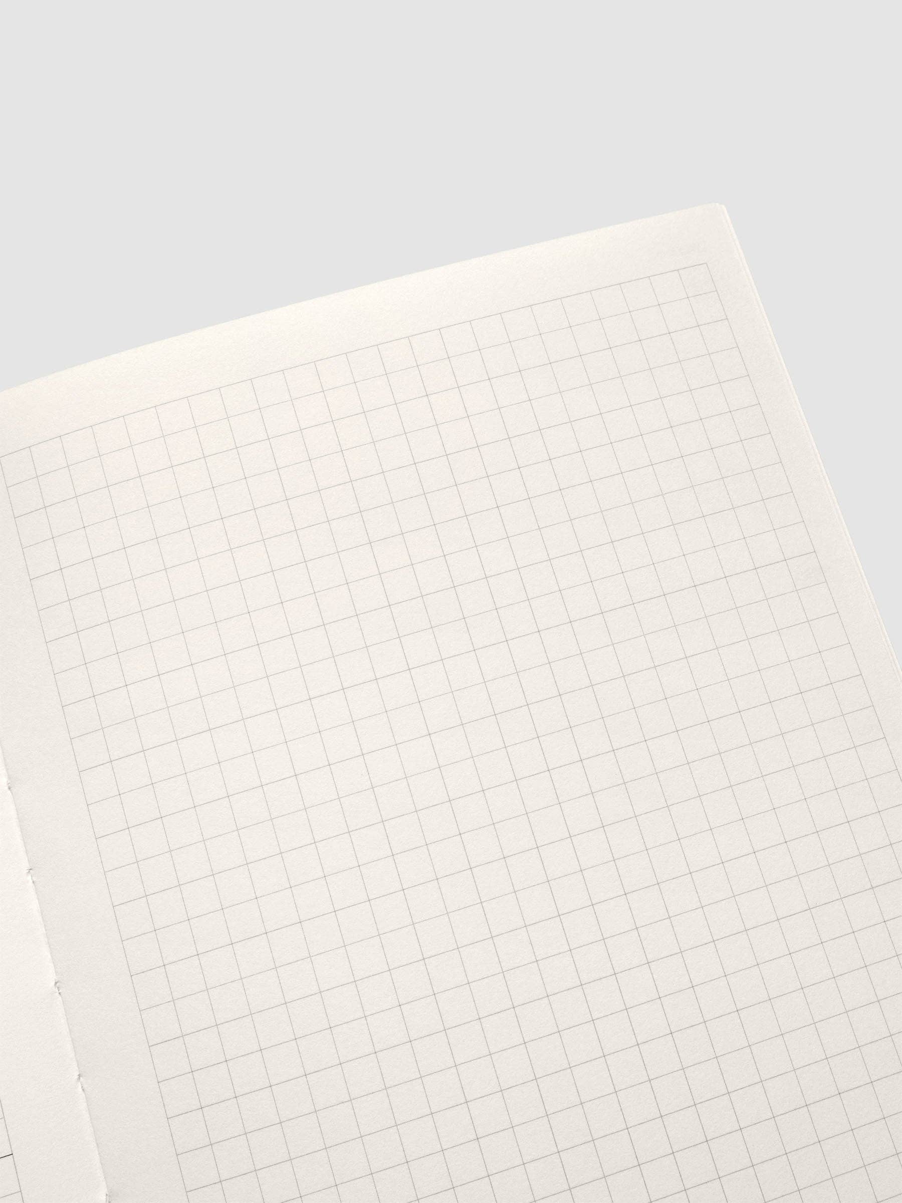 Cloth & Paper - Perfect Bound Notebook | A5: Lined | Ash