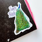 Steel Petal Press - Fancy Bitch Die-Cut Sticker