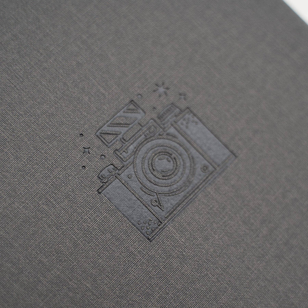 Archer and Olive - Vintage Camera Dot Grid Notebook B5