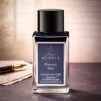 Herbin 1798 Anniversary Inks w/ Silver Shimmer - 15ml : Diamant Bleu (Blue Diamond)