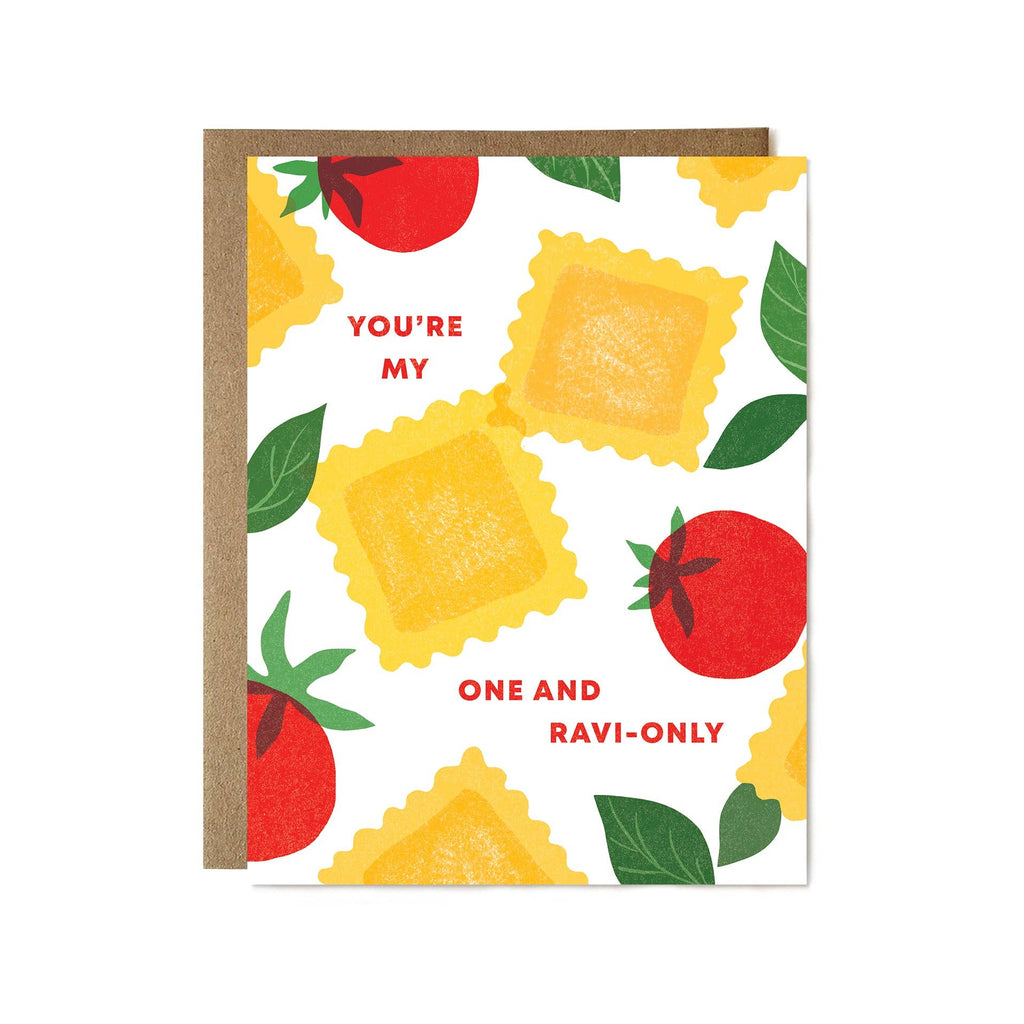 Ula Bloom - One and Ravi-only Pasta Lovers Card
