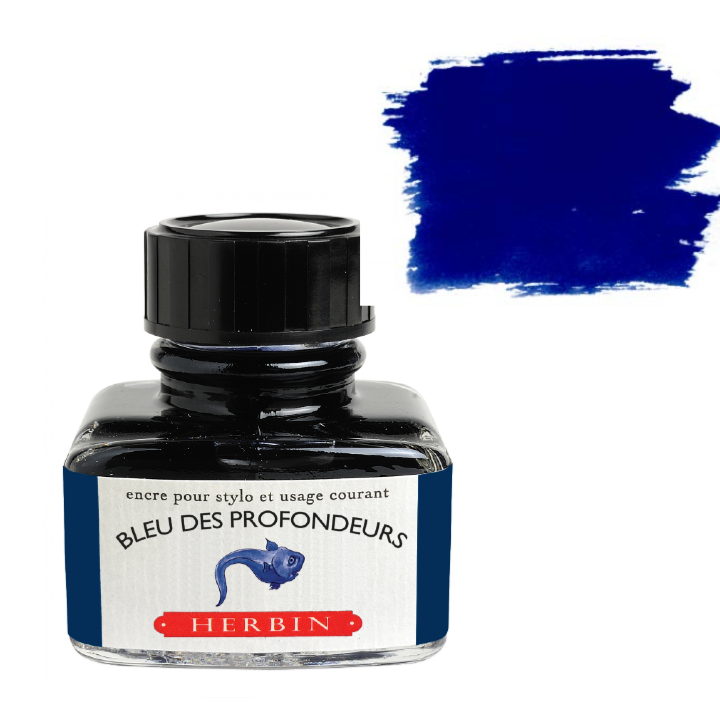 Herbin Fountain Pen Ink 30ml Bottle, Cacao du Bresil (Brazilian Cocoa)