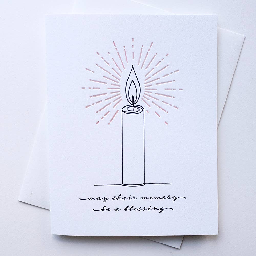 Steel Petal Press - Memory Blessing - Sympathy and Encouragement Card