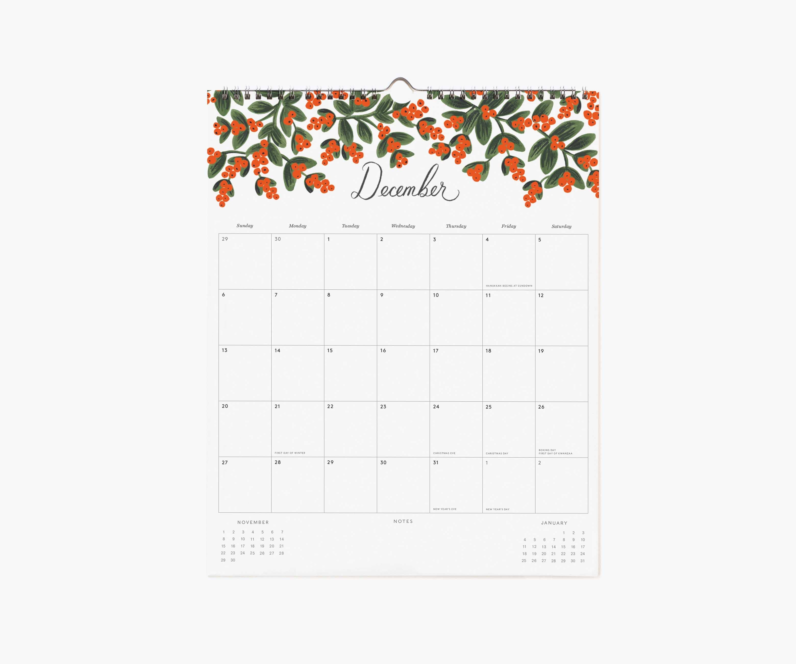 Rifle Paper Co. - 2026 Dahlia Appointment Calendar