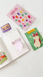 Girl of All Work - Corgi  Die Cut Sticky Notes