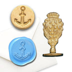 Freund Mayer & Co. - Quill and Ink Wax Seal Stamp