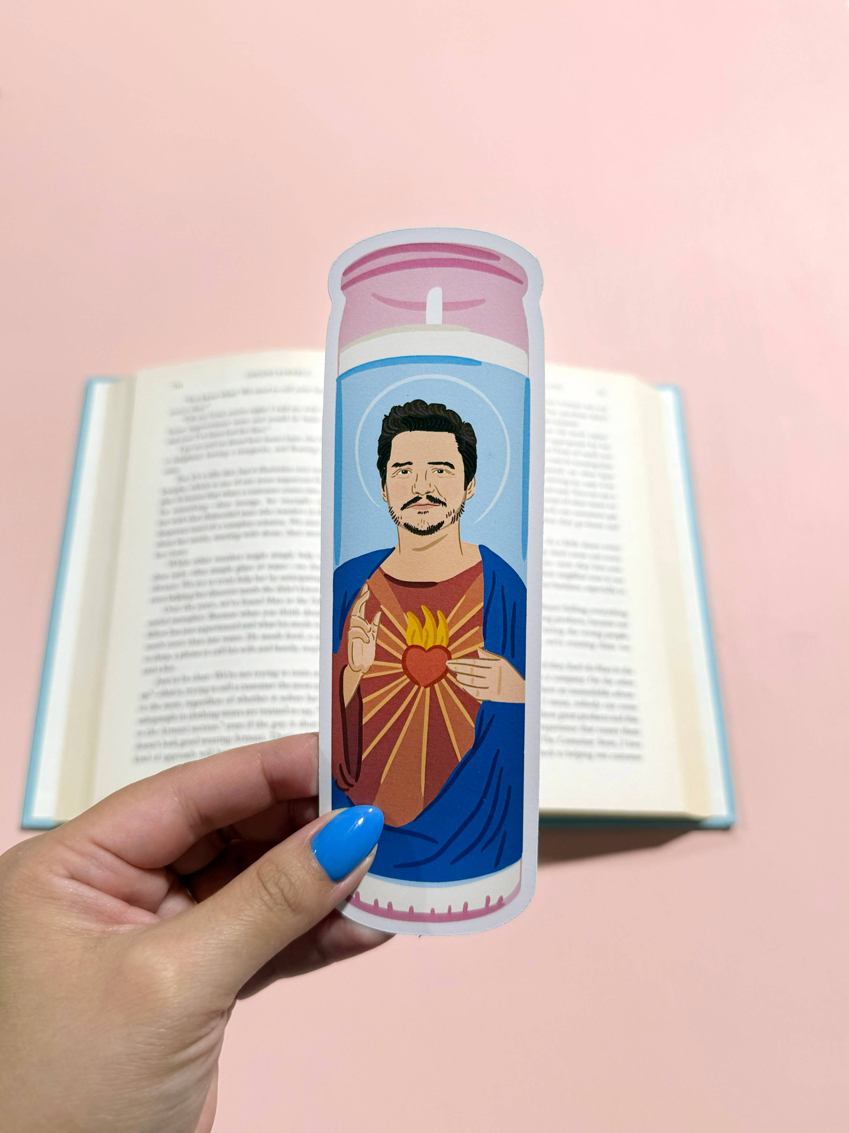Bloomwolf Studio - Pedro Candle Die Cut Bookmark