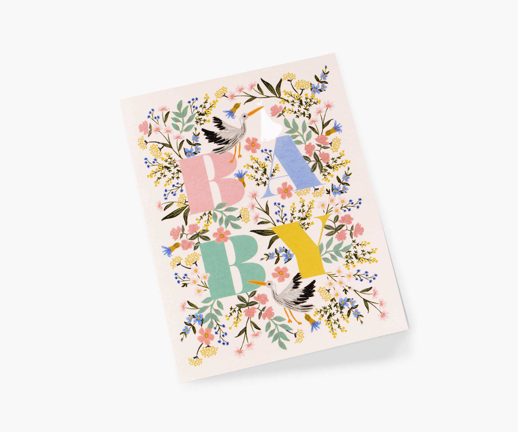 Rifle Paper Co. - Mayfair Baby Card