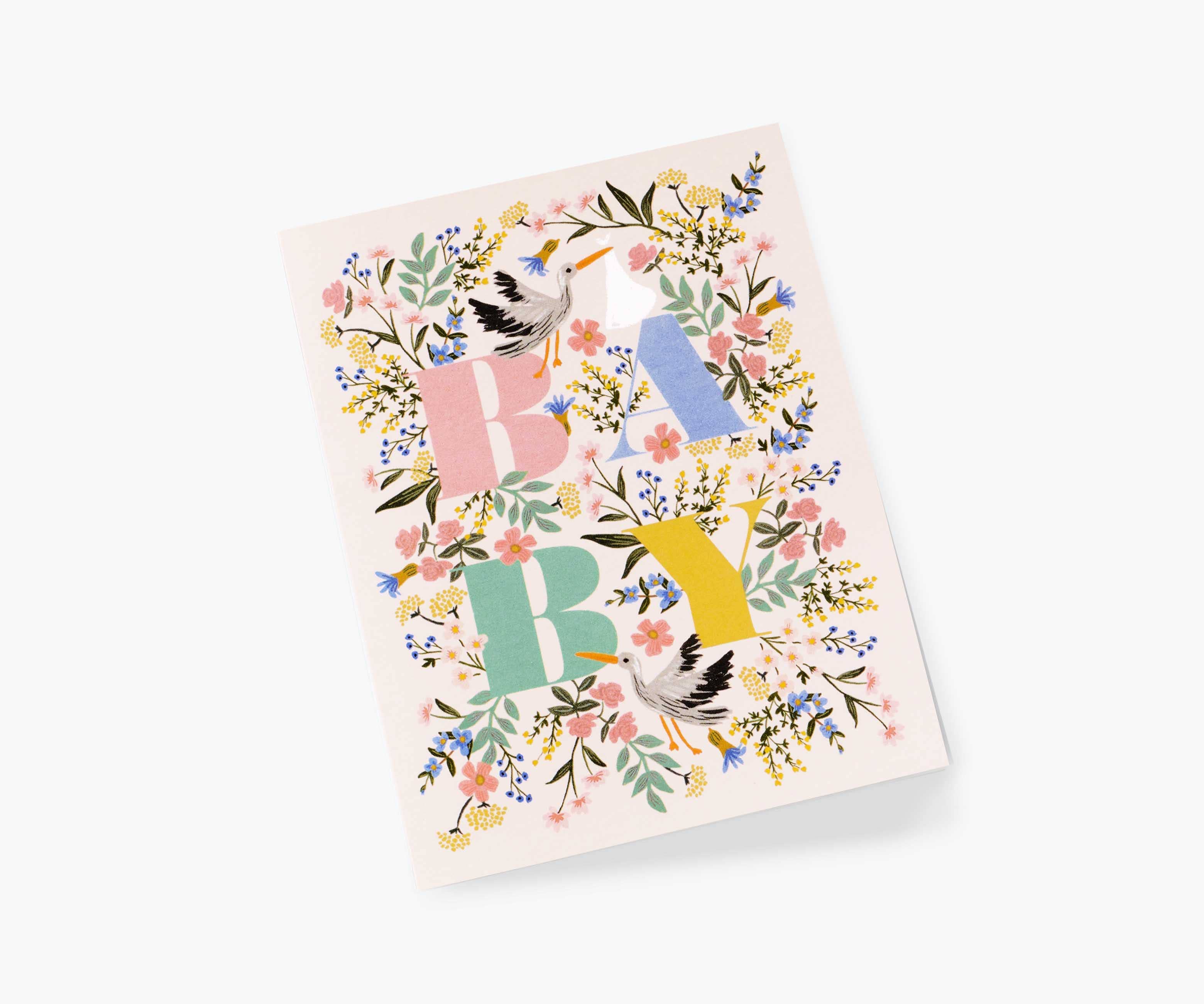 Rifle Paper Co. - Mayfair Baby Card