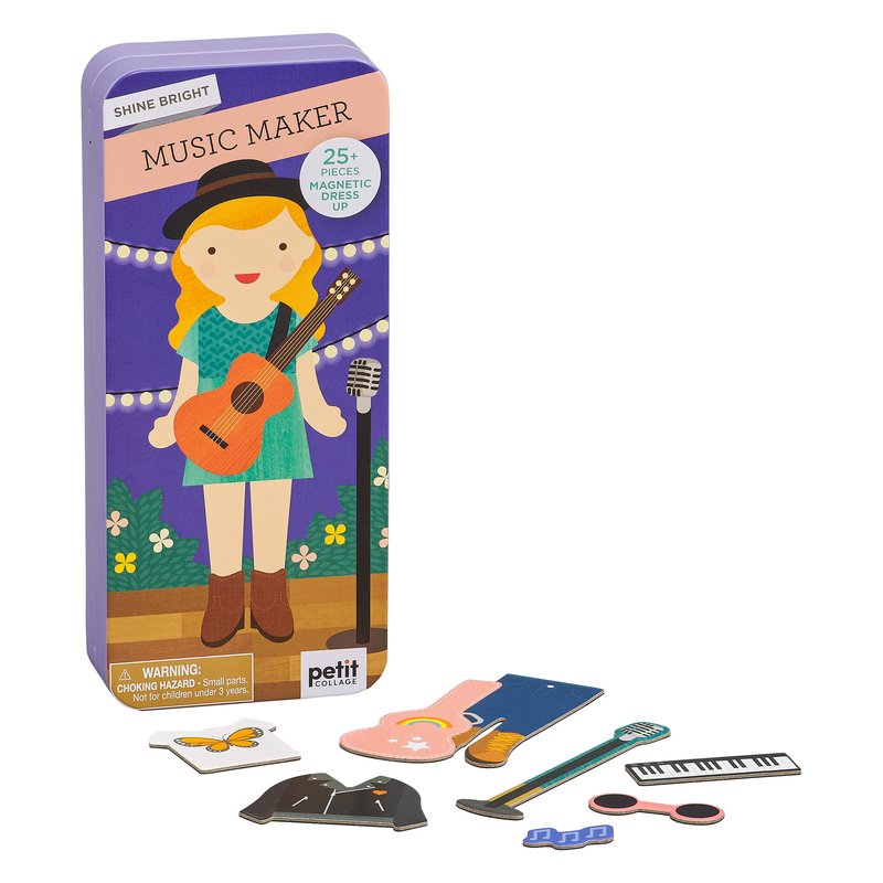 Chronicle Books, Shine Bright Music Maker Magnetic Dress Up