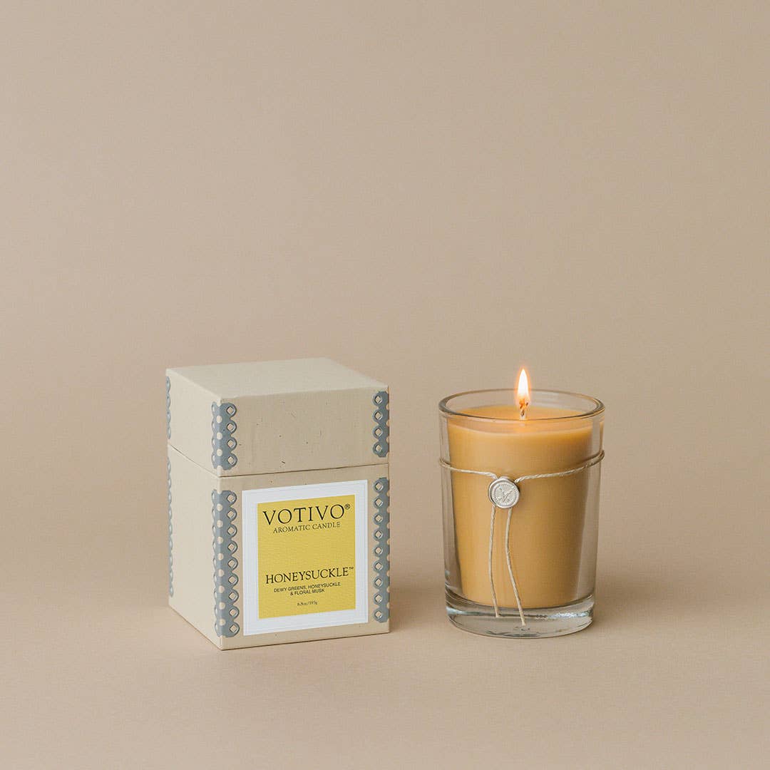 Votivo - Honeysuckle 6.8 oz Aromatic Candle