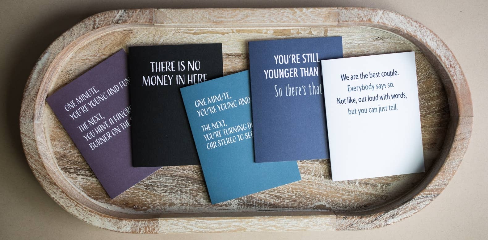 Modern Wit - Birthday Card • You are still older than me