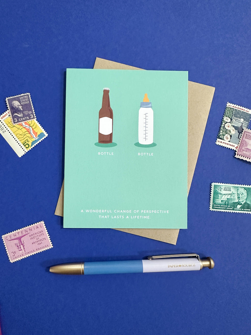 Barone and Co. - Bottles Perspective Card