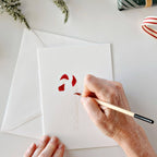 emily lex studio - Classic christmas paintable notecard