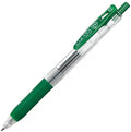 Zebra Sarasa Clip Gel Retractable, Viridian Green, 0.5mm Pen