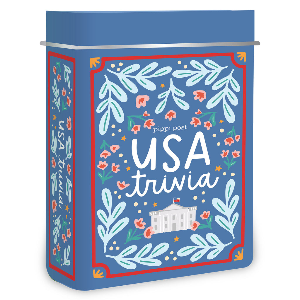 Pippi Post, USA Trivia Deck of Cards