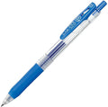 Zebra Sarasa Clip Gel Retractable, Pale Blue, 0.5mm Pen
