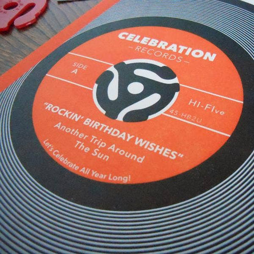 a. favorite design - Rockin' Birthday Wishes